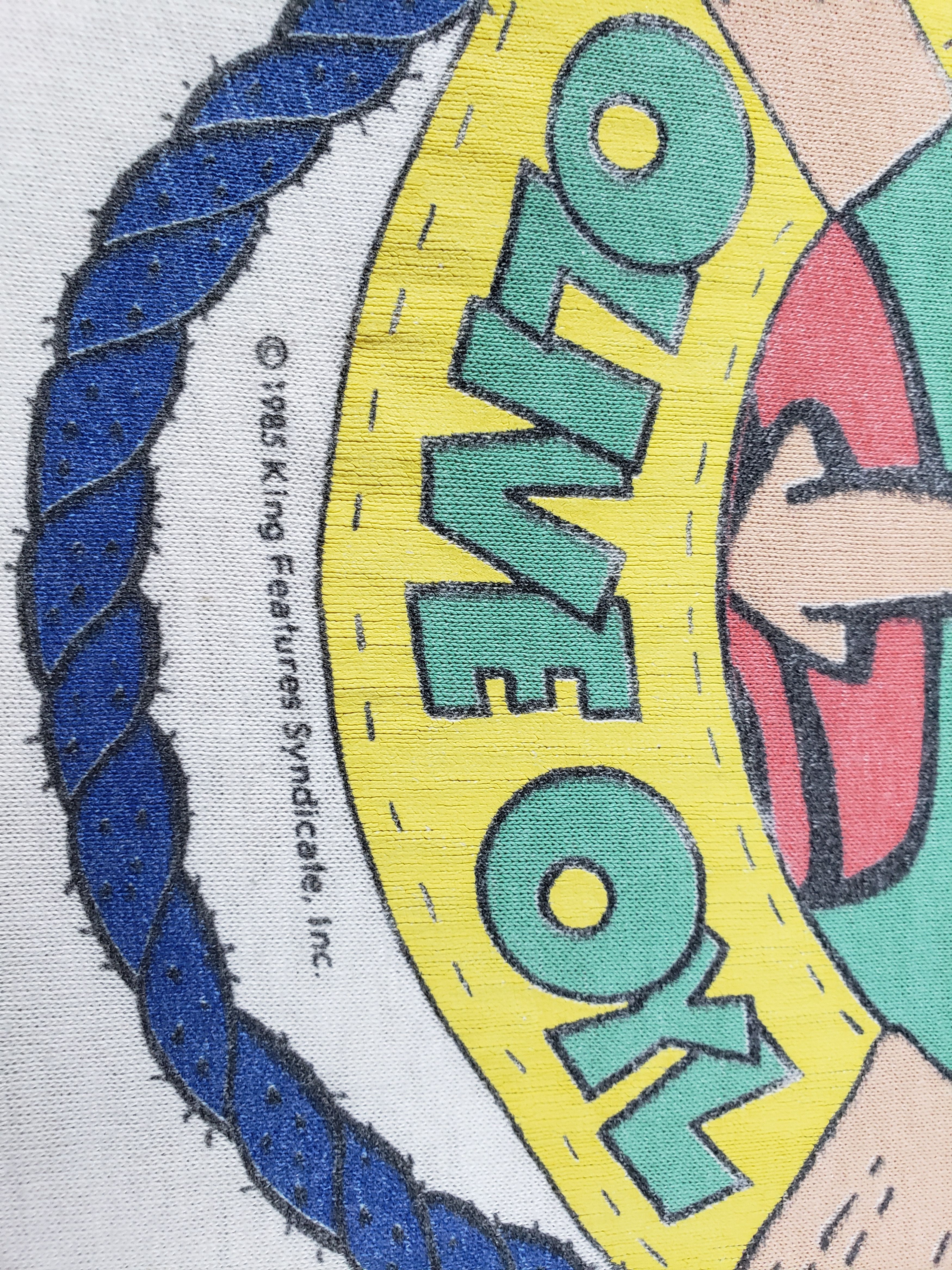 Cartoon Network × Vintage Vintage Tee Popeye 1985 Olive Oyl Size US M / EU 48-50 / 2 - 7 Thumbnail
