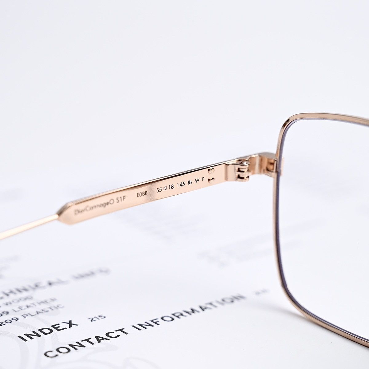Dior DIOR DIORCANNAGEO S1F E0BB GLASSES Size ONE SIZE - 7 Thumbnail