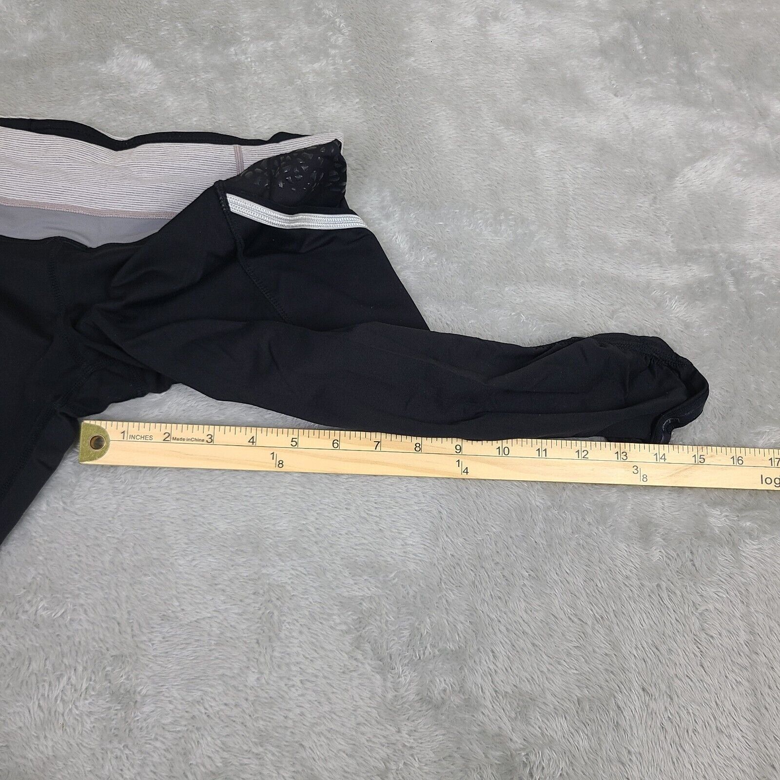 Lululemon LULULEMON Womens Ruched Capri Cropped Leggings Size 6 Size 28" / US 6 / IT 42 - 6 Thumbnail