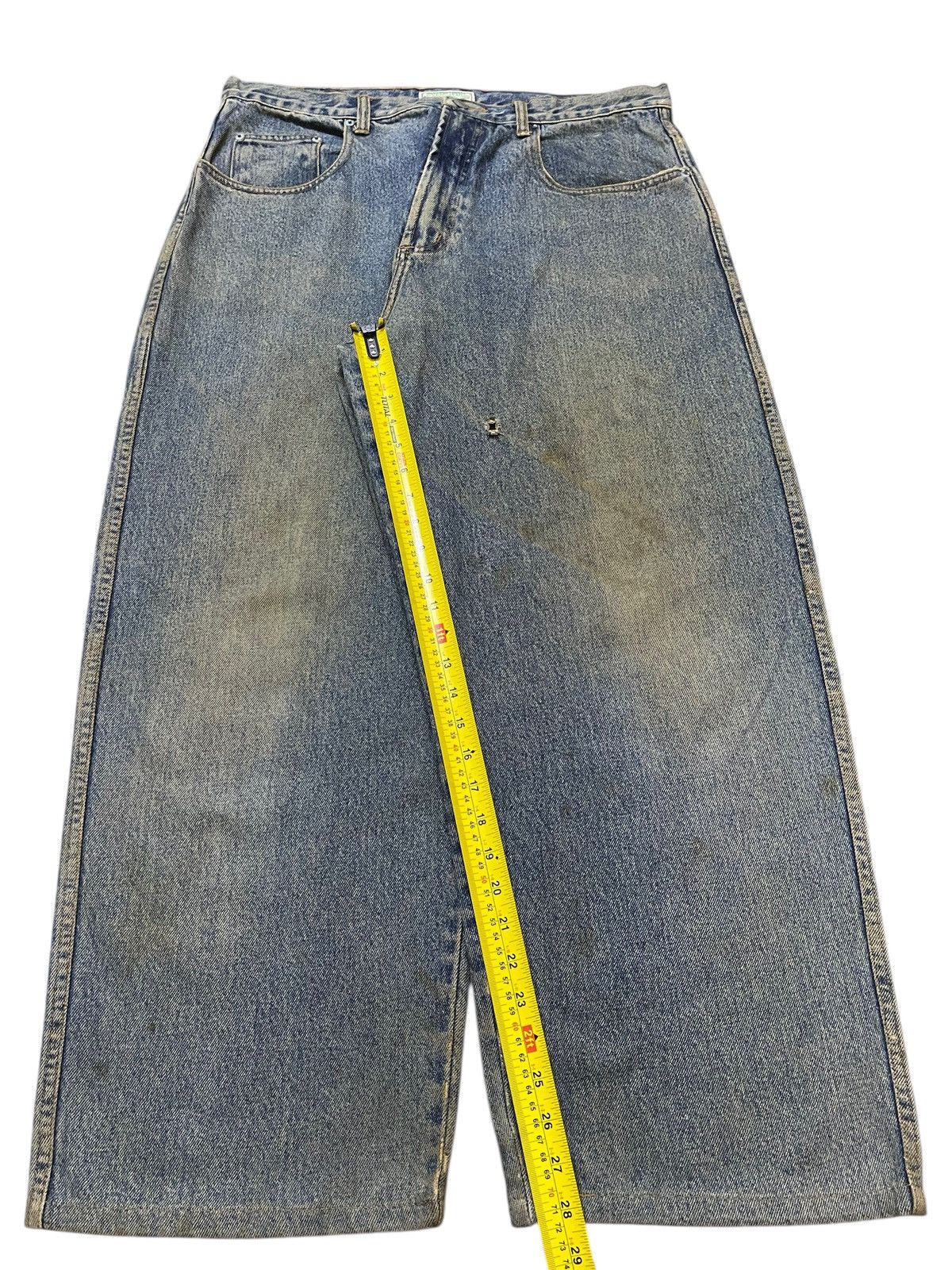 Guess Vintage Usa Guess By Georges Marciano Mud Wash Baggy Jeans Size US 36 / EU 52 - 13 Thumbnail