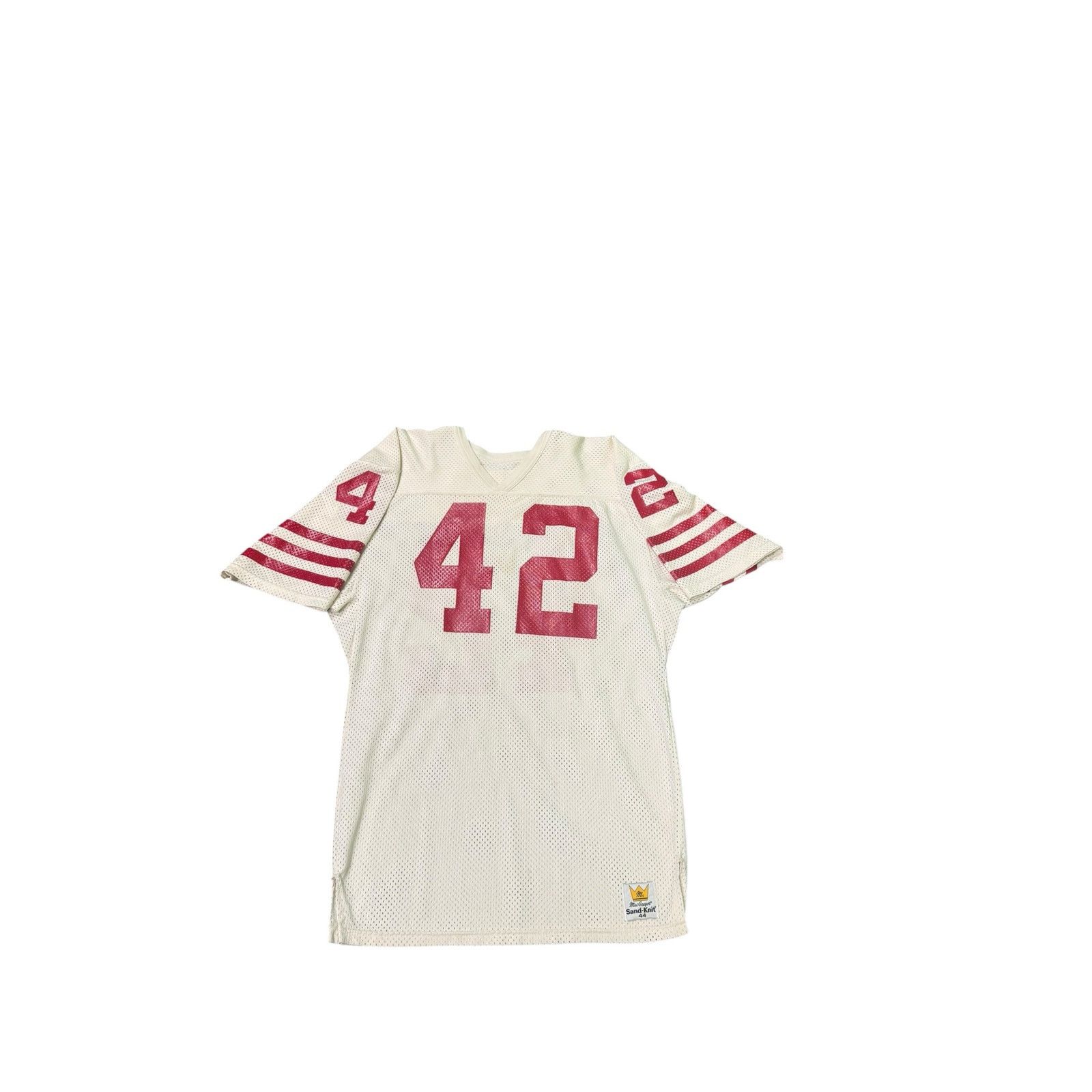 MacGregor Vintage Ronnie Lott #42 San Francisco 49ers Mesh Jersey Size US L / EU 52-54 / 3 - 1 Thumbnail
