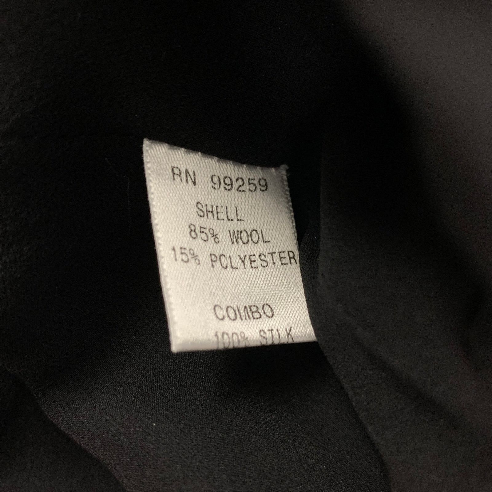 Vera Wang VERA WANG Size 4 Navy Wool Polyester Sleeveless Dress Size S / US 4 / IT 40 - 4 Thumbnail