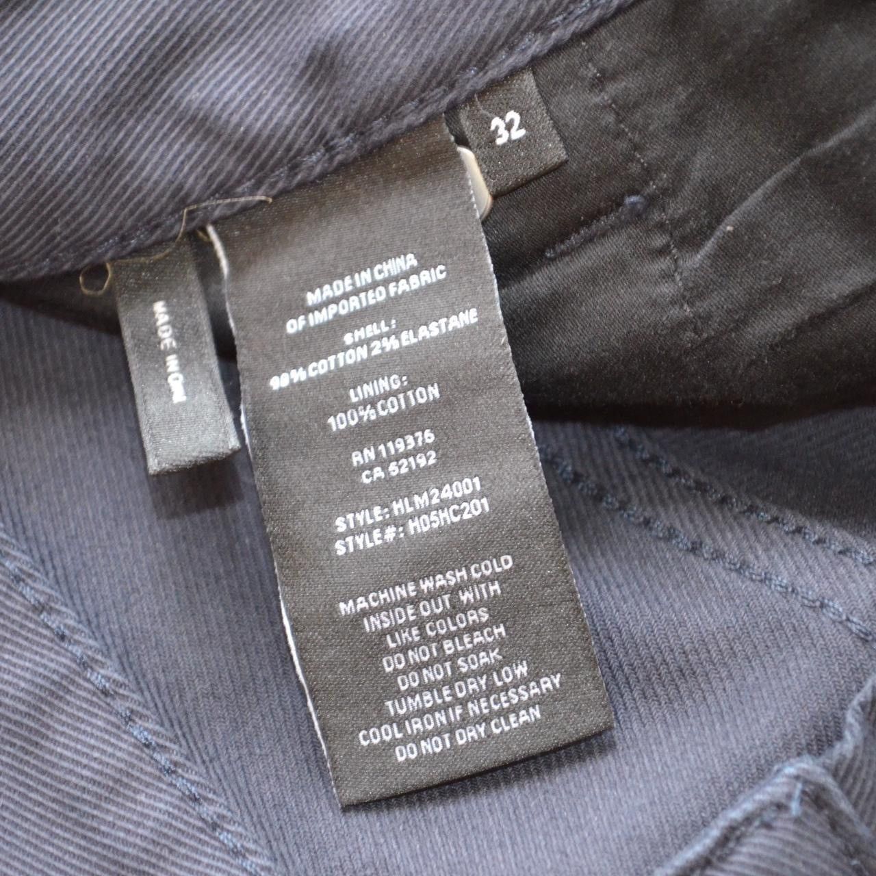 Helmut Lang Helmut Lang dark navy slim denim jeans 100% cotton 32 Size US 32 / EU 48 - 5 Thumbnail