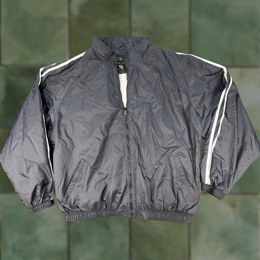 Croft & Barrow VINTAGE Croft & Barrow Windbreaker Jacket Black Zip Up L Adults Hooded Long Sleeve Winter Fall Spring Mens/Womens Size L / US 10 / IT 46 - 1 Thumbnail