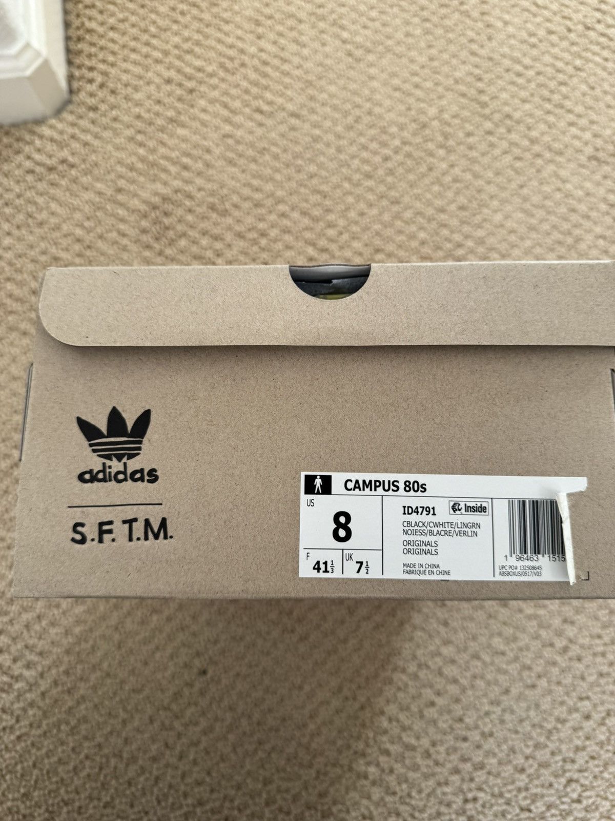 Adidas × Song For The Mute Adidas campus 80s song for the mute black size 8 Size US 8 / EU 41 - 8 Thumbnail