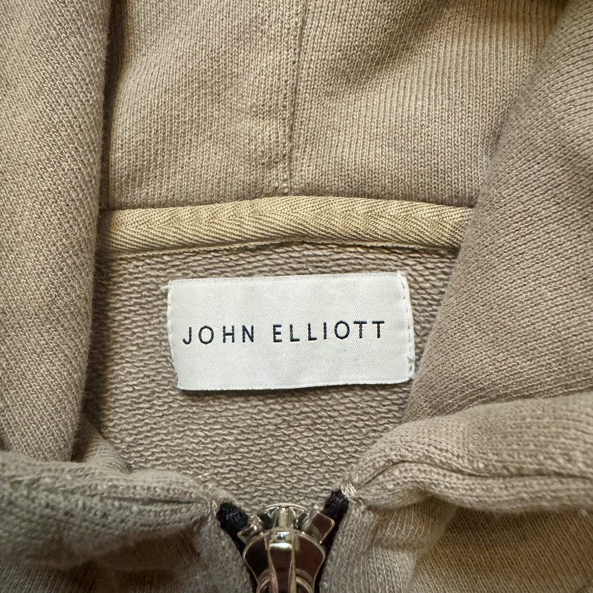 John Elliott John Elliott Grey Zip Up Hoodje Large Size US L / EU 52-54 / 3 - 7 Thumbnail