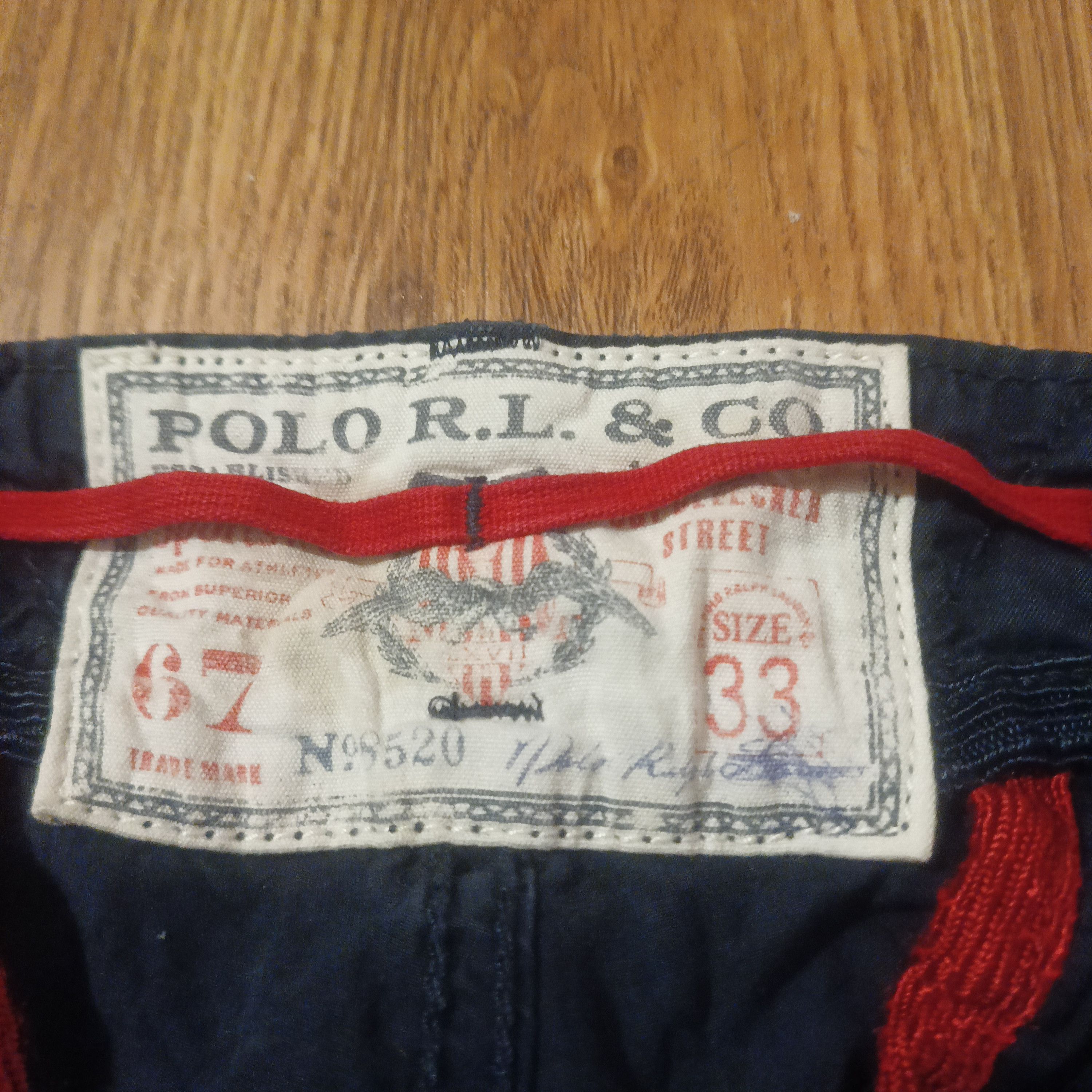 Polo Ralph Lauren Vintage Rare Polo Ralph Lauren Wing Logo Size US 33 - 5 Thumbnail