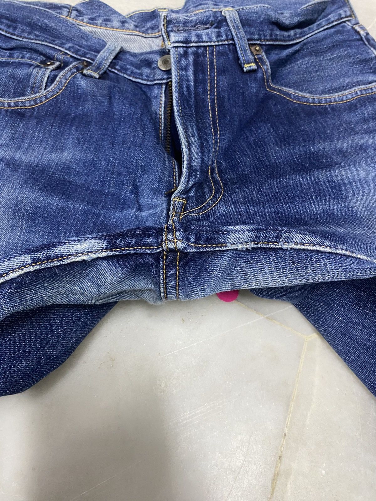 Levi's Size 29x31.5 Vintage Levis Distressed Jeans Faded Pants Size US 29 - 4 Thumbnail