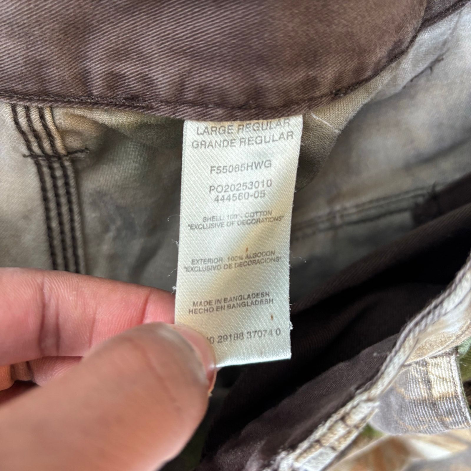 Realtree vintage 90s realtree camo cargo pants Size US 36 / EU 52 - 3 Thumbnail