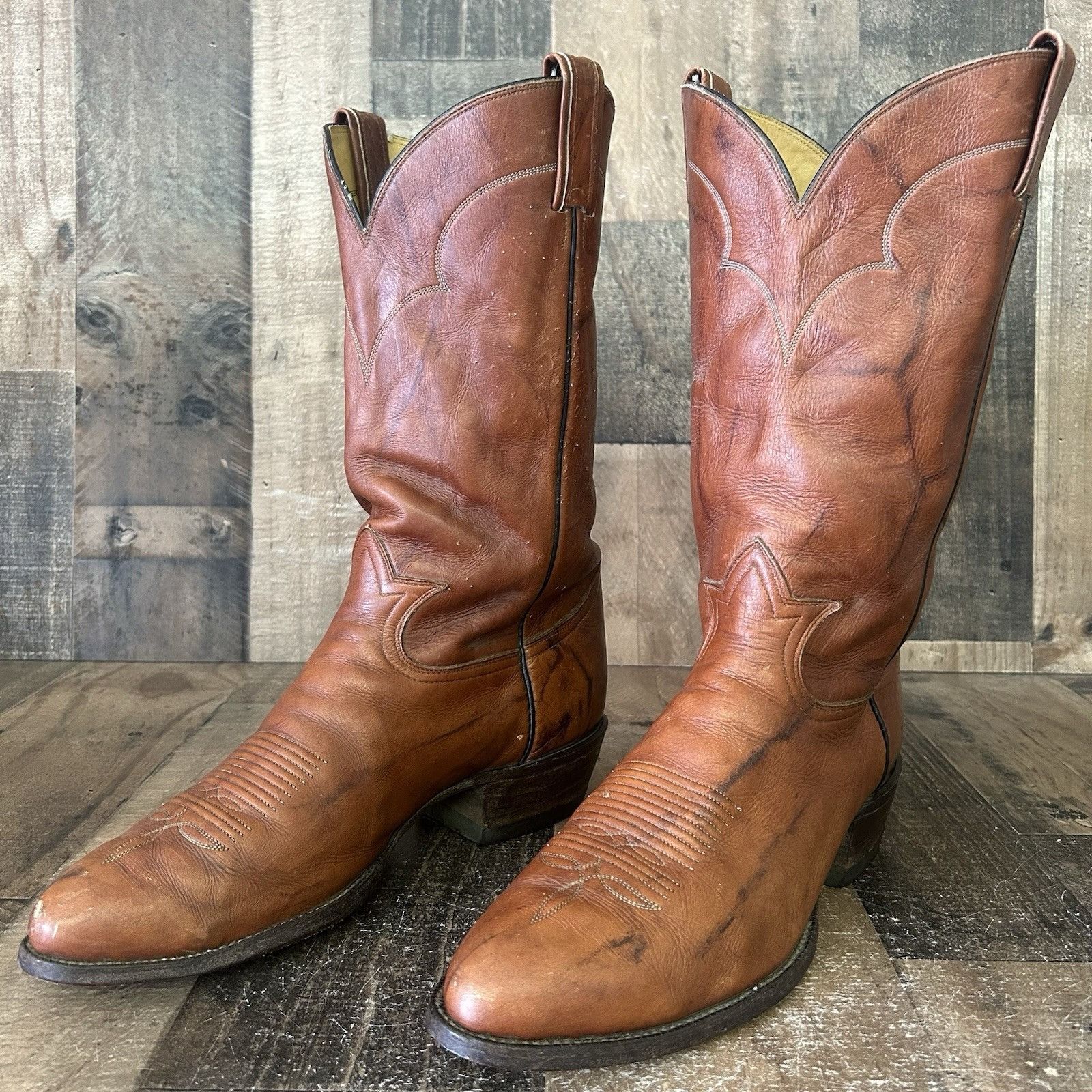 Tony Lama Tony Lama Gold Label Water Buffalo Cowboy Boots  display picture 1