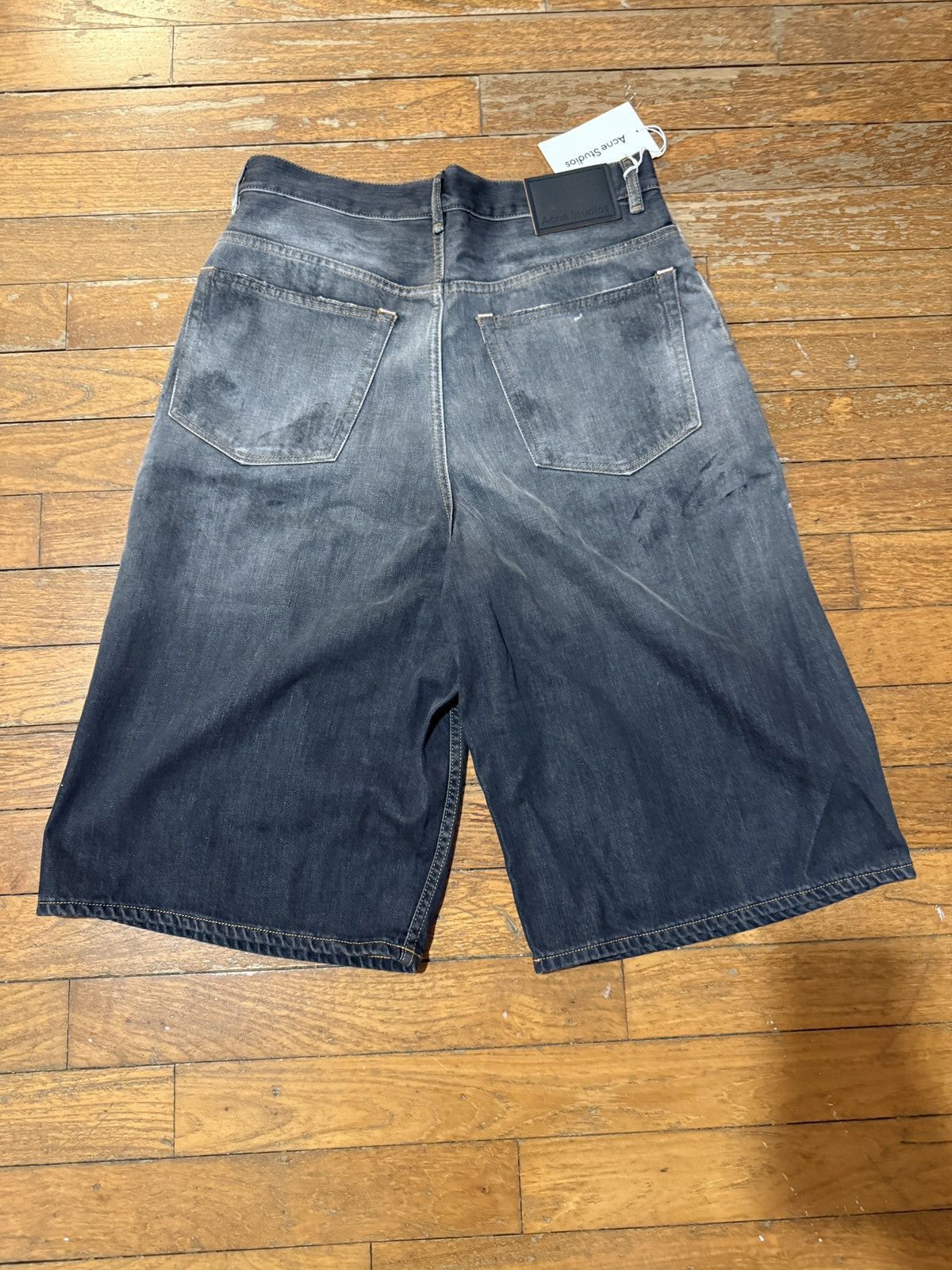 Acne Studios Loose Fit Denim Short Size US 36 / EU 52 - 2 Thumbnail
