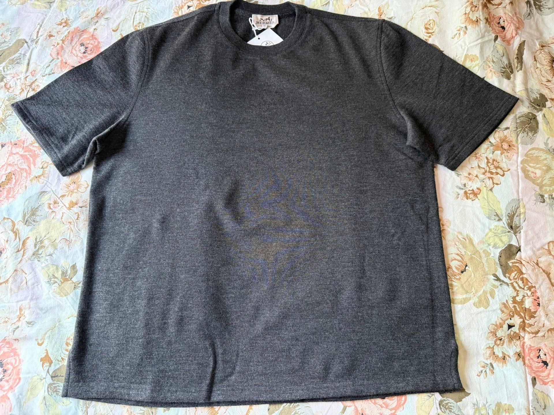 Hermes Hermes Men's Short Sleeve T-Shirt - dmc Size US XL / EU 56 / 4 - 1 Thumbnail