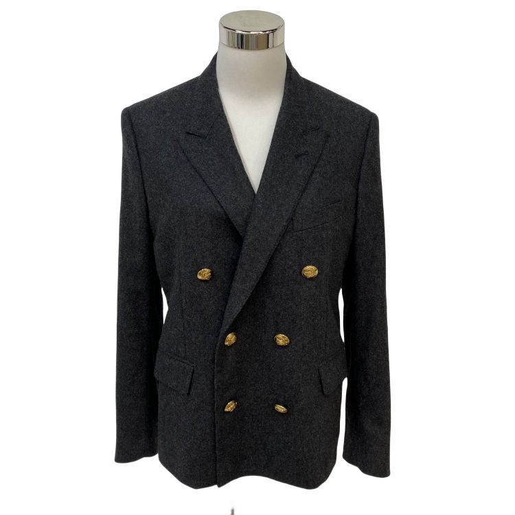 Celine Celine Double Breasted Wool Blazer Size 42 Size M / US 6-8 / IT 42-44 - 1 Thumbnail