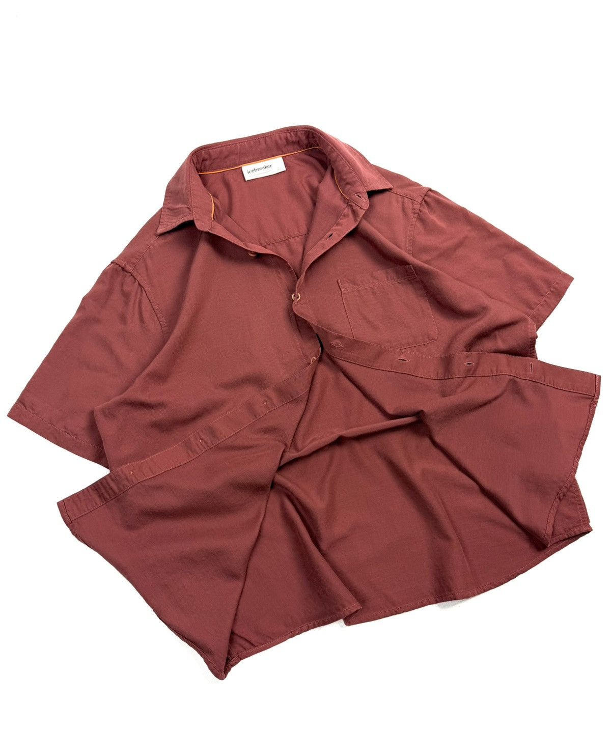 Icebreaker Icebreaker Wool Button Up Short Sleeve Shirt Men’s L Outdoor Size US L / EU 52-54 / 3 - 3 Thumbnail