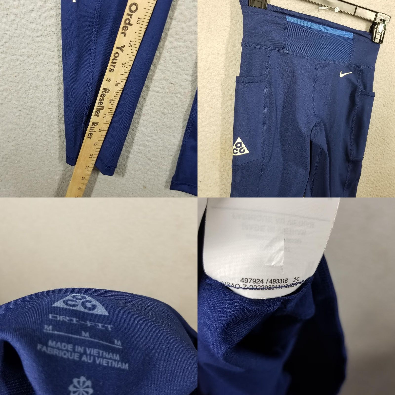 Nike Nike ACG Pants Womens Medium Rare All Conditions Gear Sample Outdoor Climbing Size 32" / US 10 / IT 46 - 8 Thumbnail