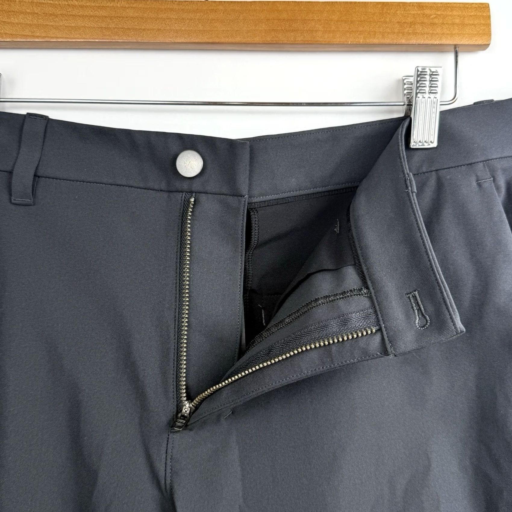 Lululemon VINTAGE Lululemon ABC Pants 5-Pocket Classic Warpstreme Stretch Charcoal Gray Mens 34 Regular Straight 28 Inseam Men’s Pants Size US 34 / EU 50 - 5 Thumbnail