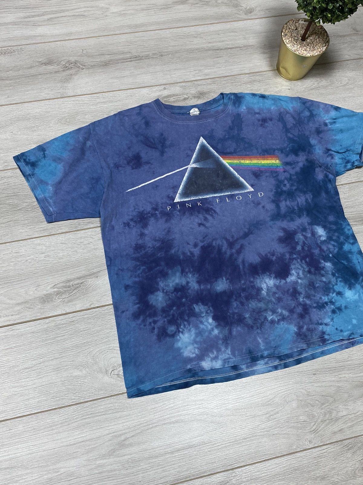 Band Tees Pink Floyd tie-dye Anvil band tee shirt big logo Size US XXL / EU 58 / 5 - 1 Thumbnail