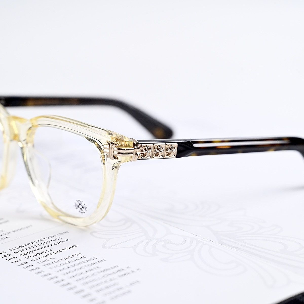 Chrome Hearts CHROME HEARTS SMOKE SHOW GLASSES Size ONE SIZE - 3 Thumbnail