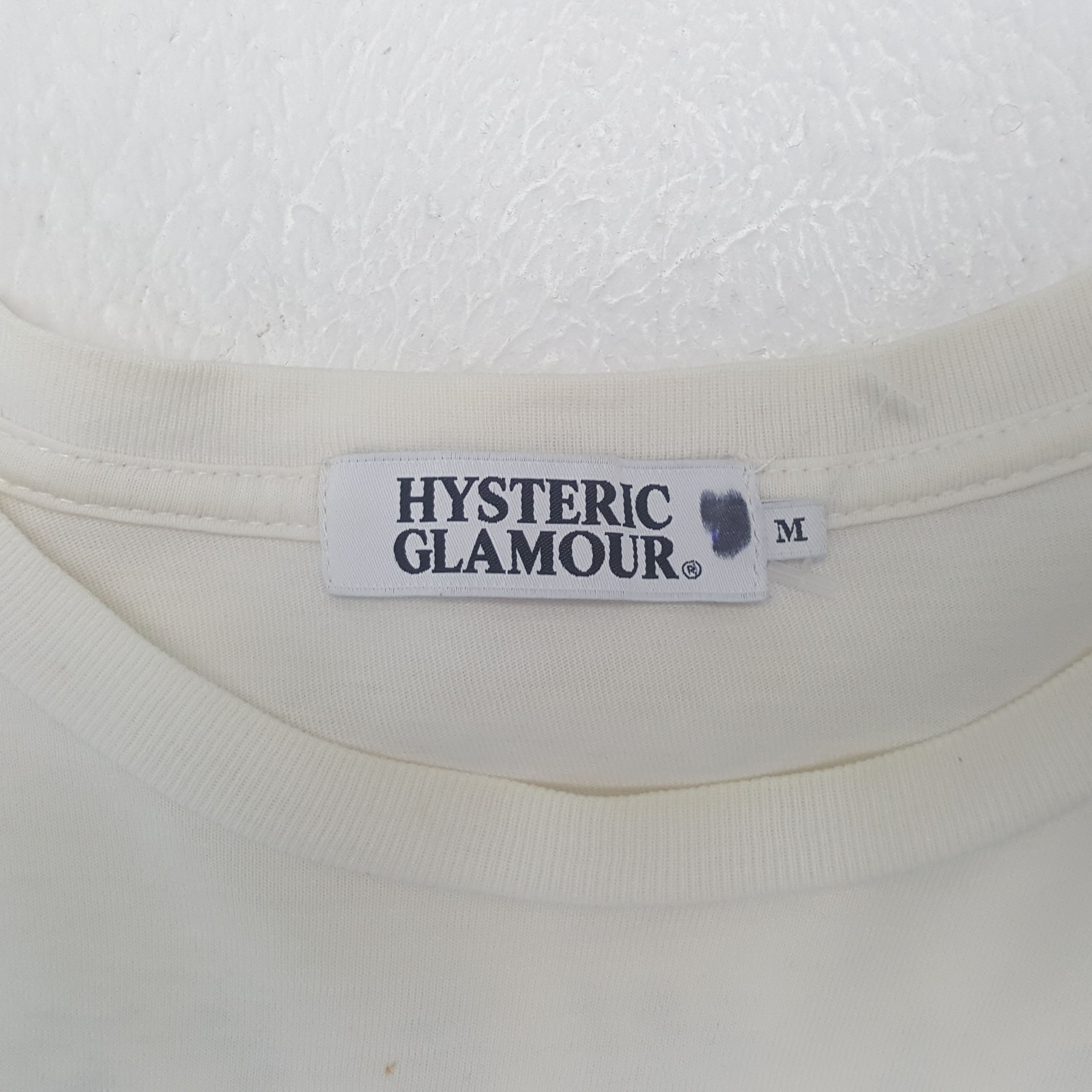 Hysteric Glamour Hysteric Glamour Japanese Brand Tshirt C294N68 Size US M / EU 48-50 / 2 - 4 Thumbnail