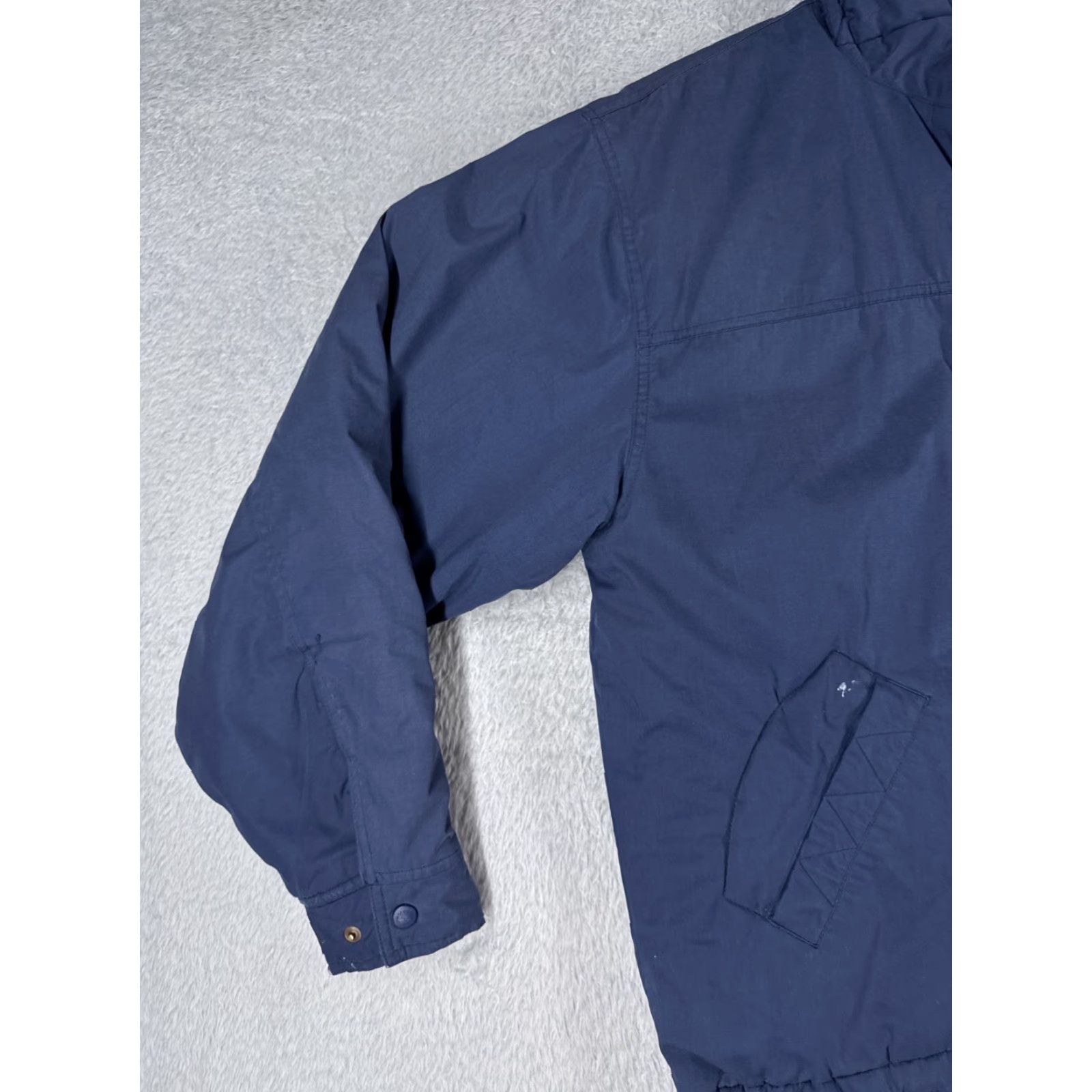 Timberland Timberland Jacket Mens Medium Blue Weathergear Full Zip Fleece Lined READ ME Size US M / EU 48-50 / 2 - 3 Thumbnail