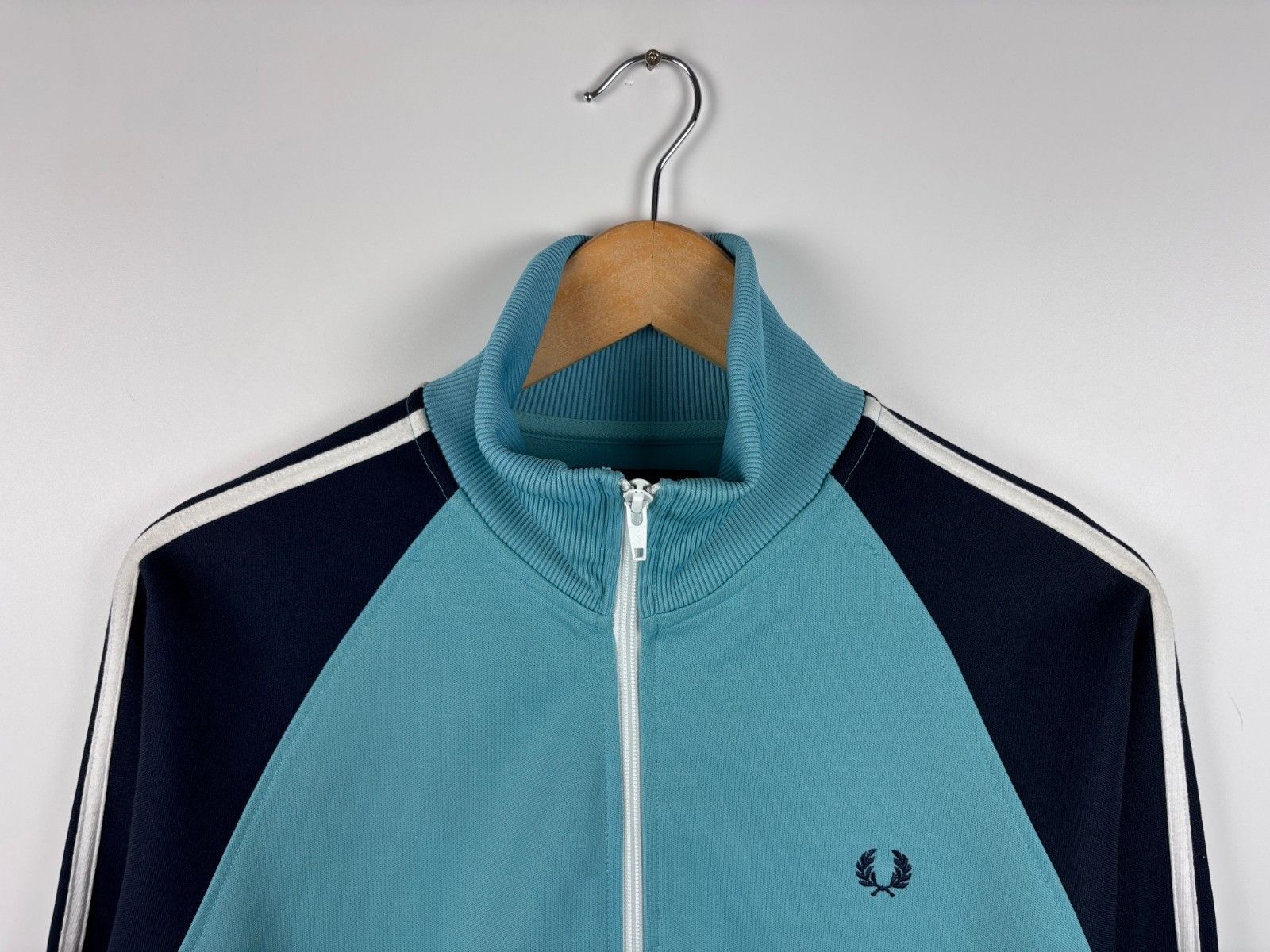 Fred Perry Vintage Fred Perry Track Top Jacket Blue Womens Size S Size S / US 4 / IT 40 - 2 Thumbnail