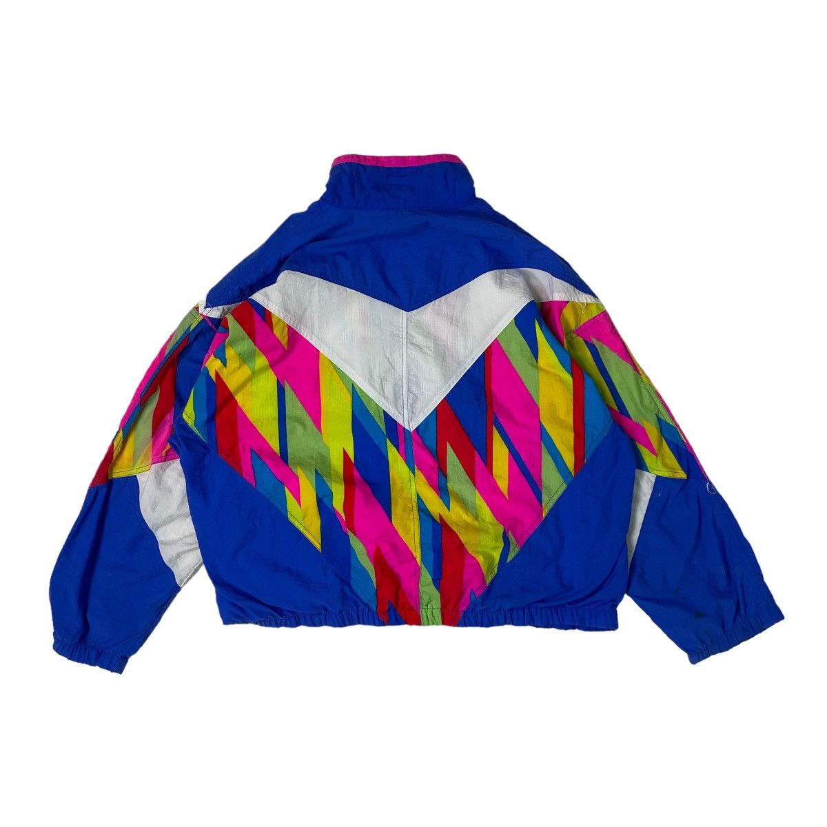 Japanese Brand Japanese Multicolour Patchwork Windbreaker Size US L / EU 52-54 / 3 - 7 Thumbnail
