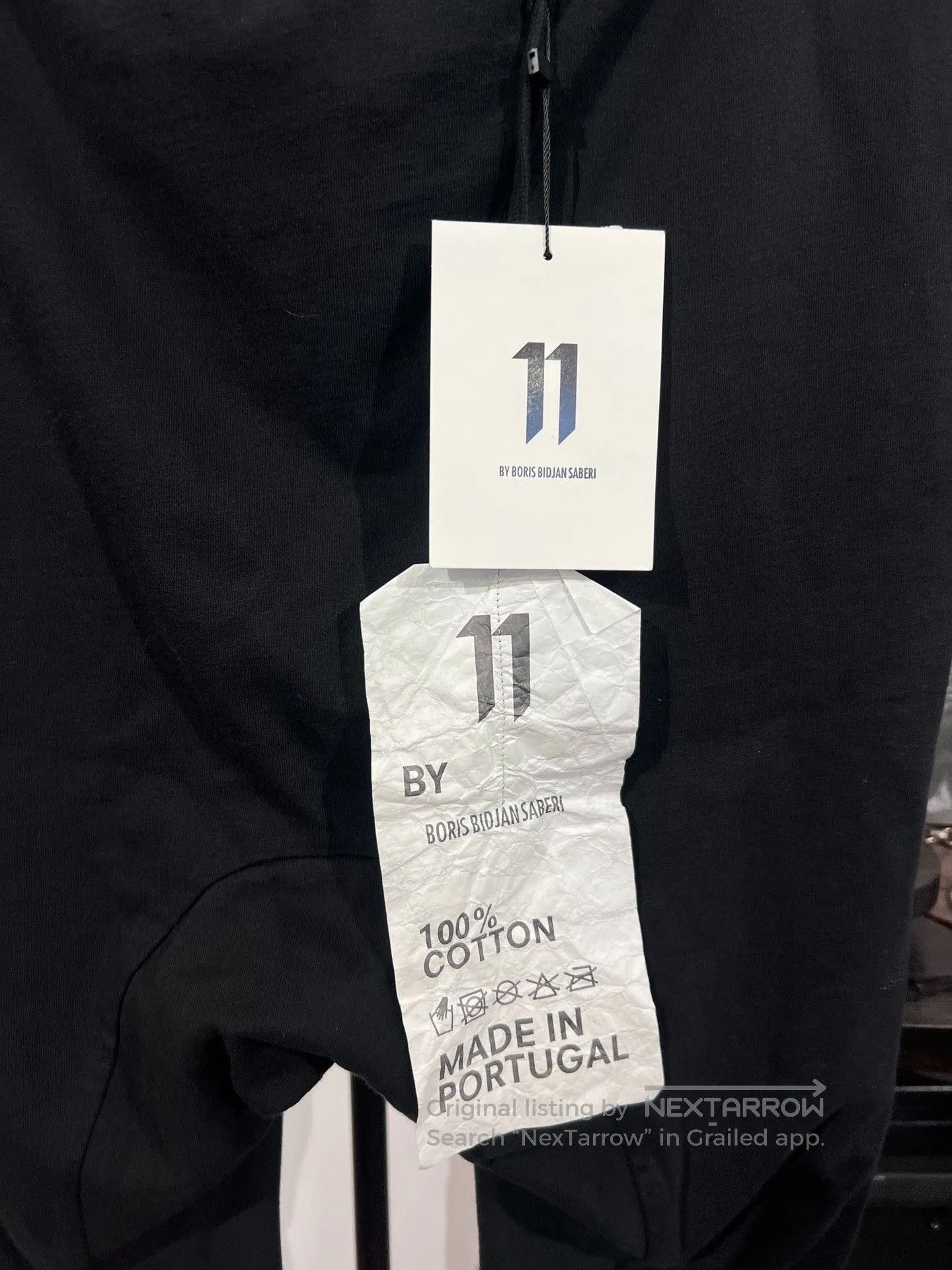 11 By Boris Bidjan Saberi Boris Bidjan Saberi 11by BBS Cuffed Track Pants. Size US 28 / EU 44 - 8 Thumbnail