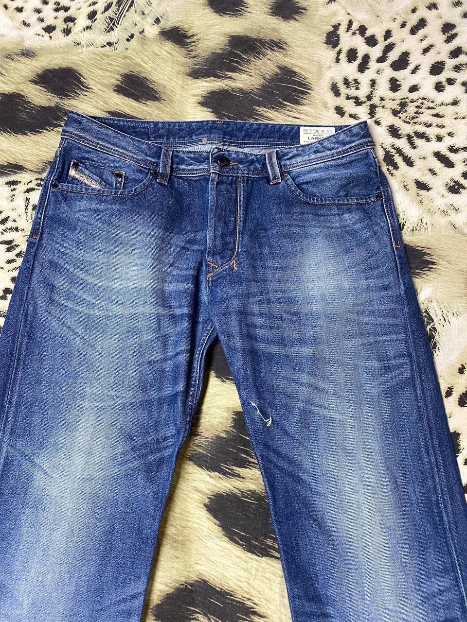 Diesel × Vintage Vintage Diesel Jeans Distressed Faded Baggy Y2K Size US 36 / EU 52 - 8 Thumbnail