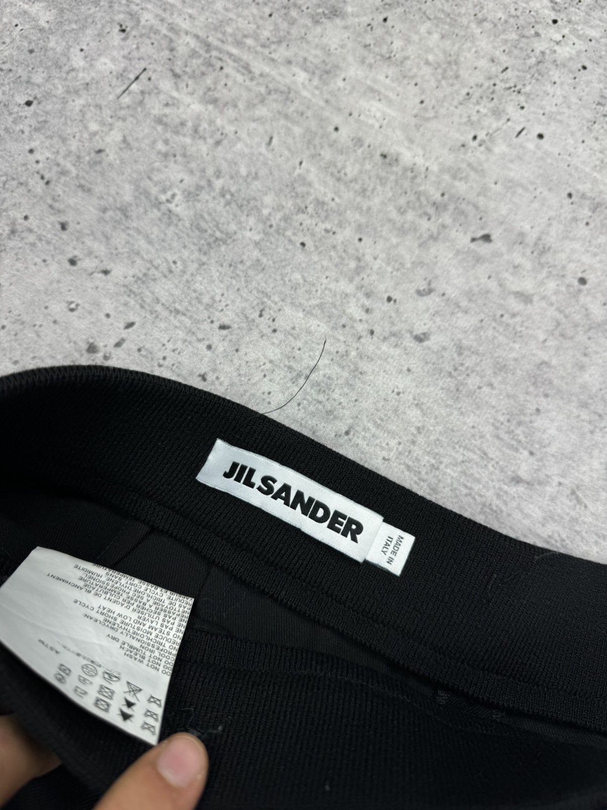 Designer × Jil Sander Vintage Jil Sander Luxury Y2K Style Black Zip Pants Trousers Size 27" / US 4 / IT 40 - 12 Thumbnail