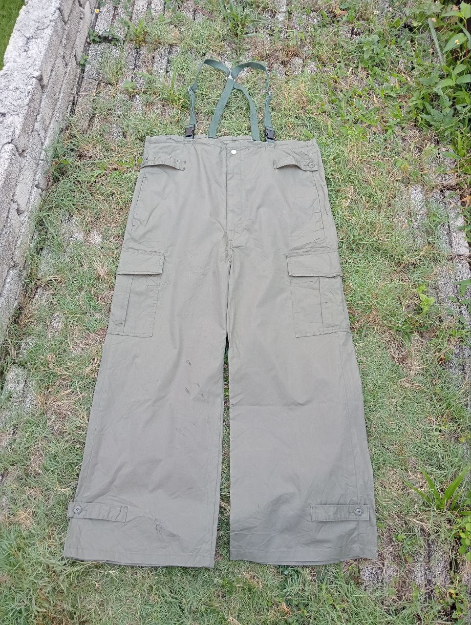 Japanese Brand Vintage Japanese Ungrid Army Pants Size US 39 - 1 Thumbnail