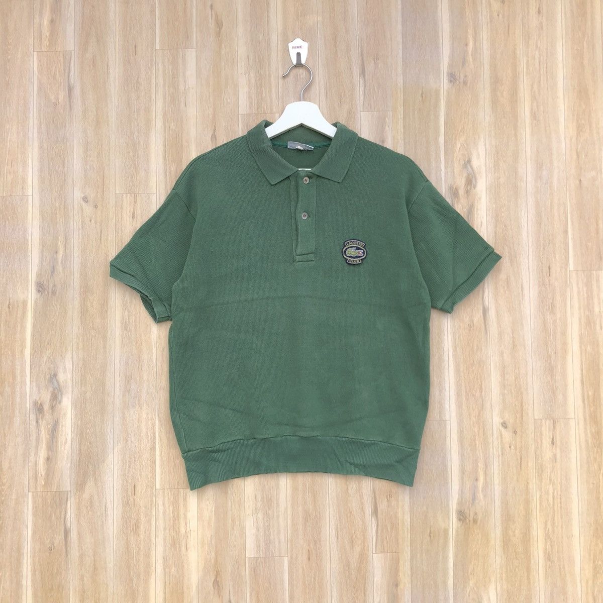 Lacoste Vintage Lacoste Club Short Sleeve Sweatshirt Pullover Size US M / EU 48-50 / 2 - 1 Thumbnail