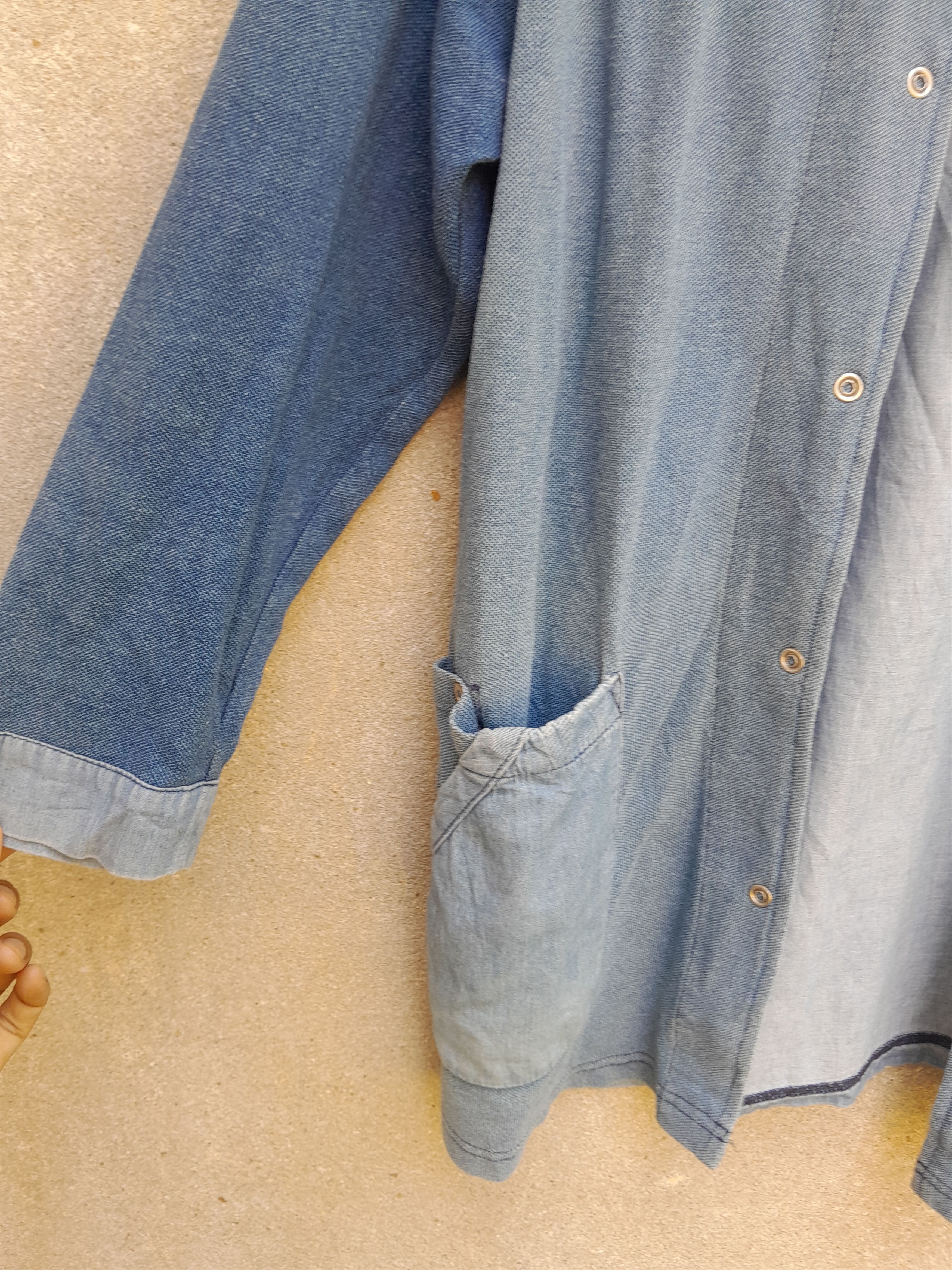 Japanese Brand Egrn Patchwork Denim Style Unisex Size US S / EU 44-46 / 1 - 7 Thumbnail