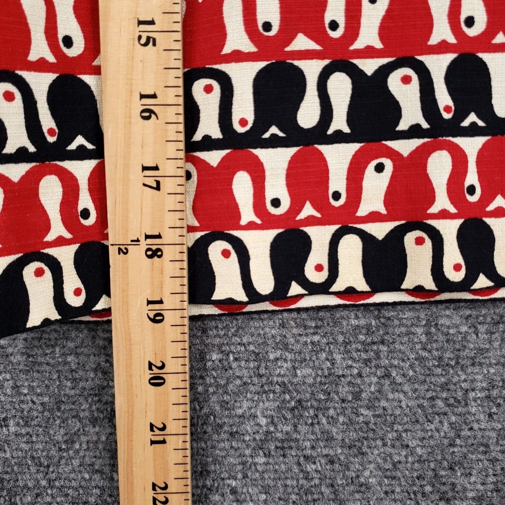 Talbots Talbots Skirt Womens 8 Red Mini Line Side Zip Stretch Geometric Lined Casual Size 30" / US 8 / IT 44 - 5 Thumbnail