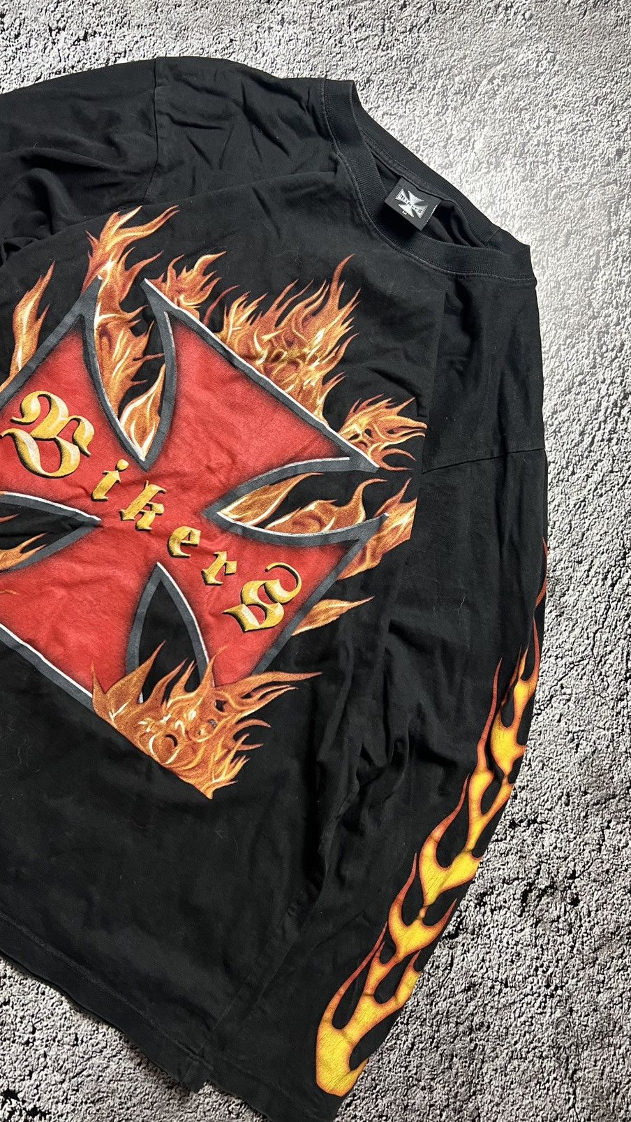 West Coast Choppers West coast choppers bikers flames vintage longsleeve Size US M / EU 48-50 / 2 - 2 Thumbnail