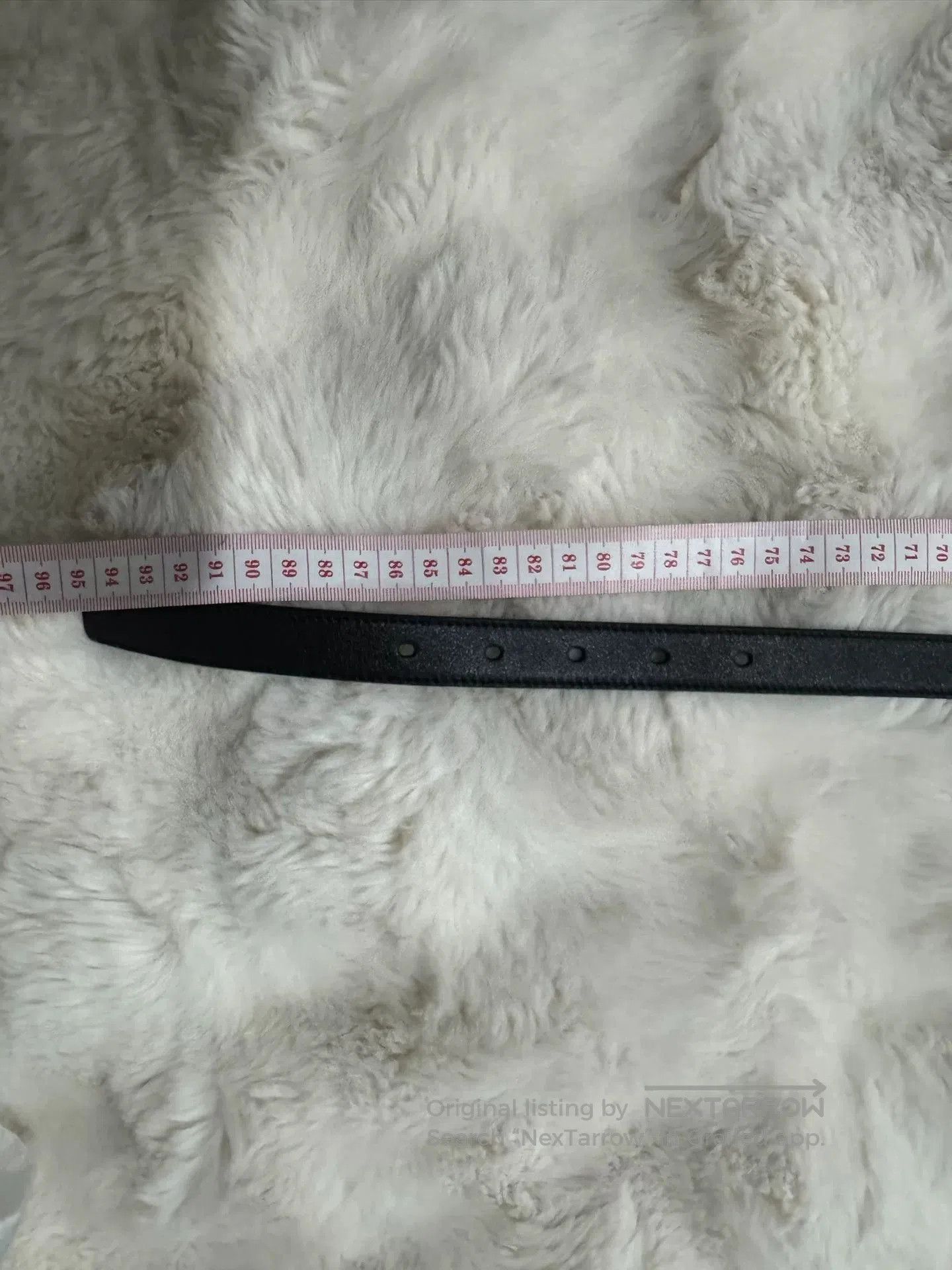 Yves Saint Laurent Saint Laurent YSL Black Silver Belt. Size ONE SIZE - 7 Thumbnail