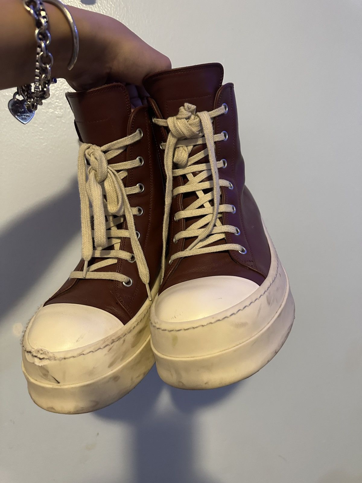 Rick Owens Rick Owen’s Platforms Ramones Size US 8.5 / IT 38.5 - 4 Thumbnail