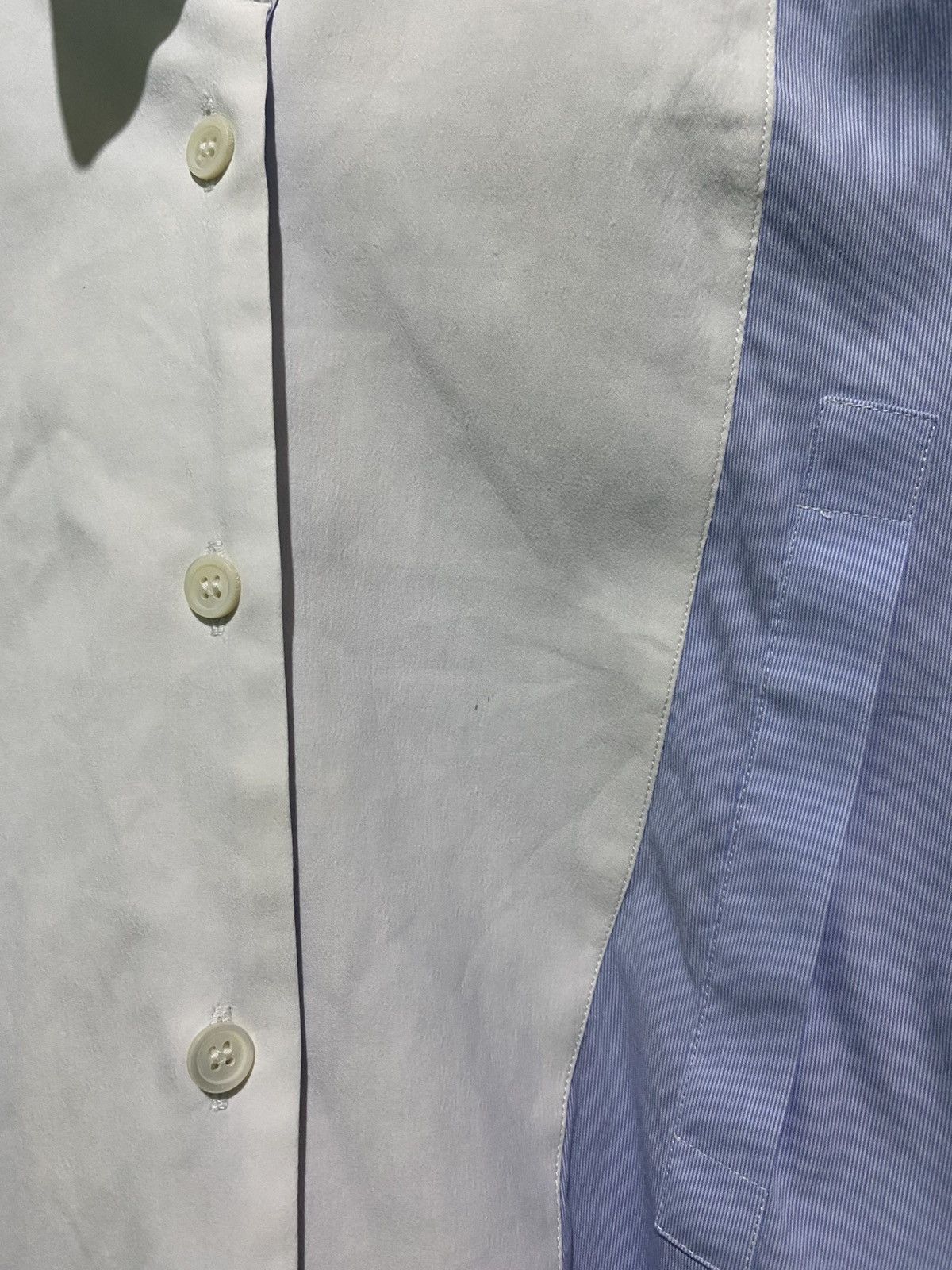 LOEWE COLORBLOCK ASYMMETRIC SHIRT