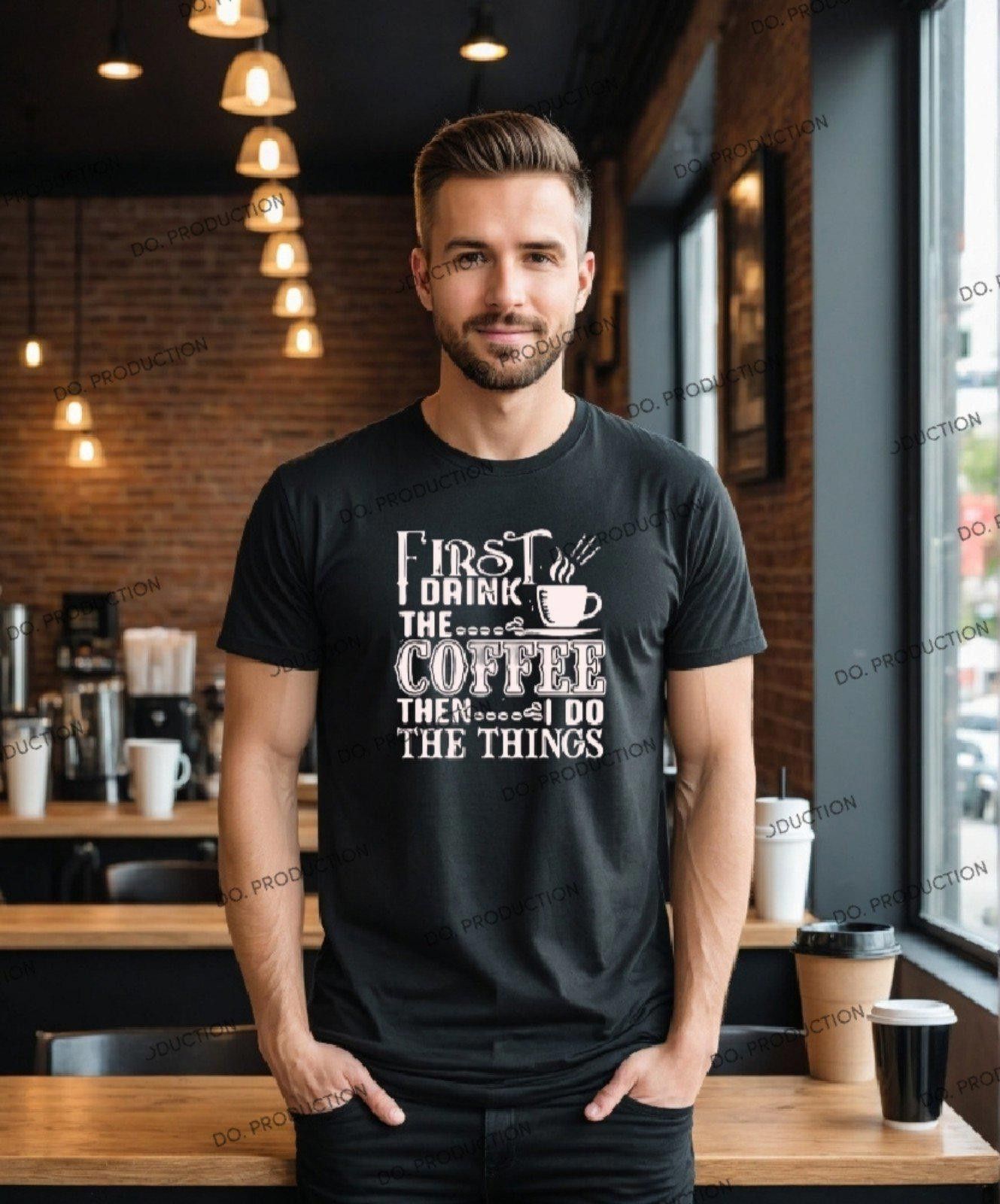 Designer Coffee Time Tshirts Medium Rare collection Size US L / EU 52-54 / 3 - 2 Thumbnail