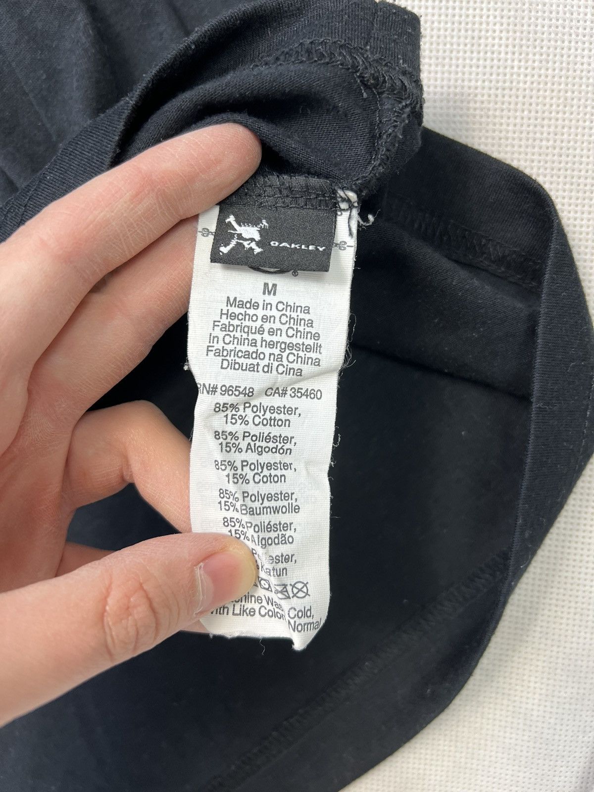 Oakley Hoodie Oakley Hydrolix black big logo Size US M / EU 48-50 / 2 - 4 Thumbnail