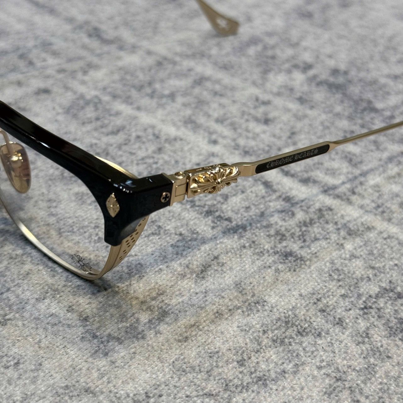 Chrome Hearts CHROME HEARTS LGMA Classic Brown/Matte Gold Plated Size ONE SIZE - 2 Thumbnail