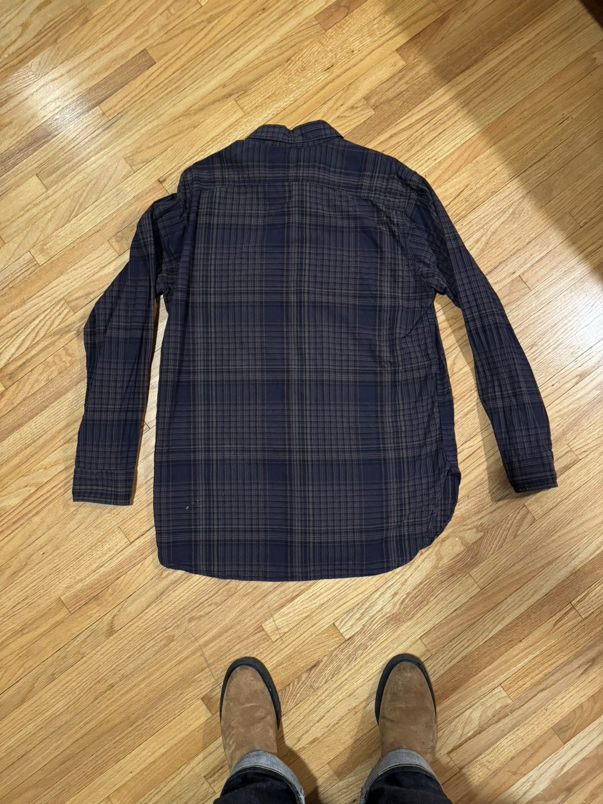 Engineered Garments Engineered Garments Work Shirt Navy Plaid Size US M / EU 48-50 / 2 - 2 Thumbnail