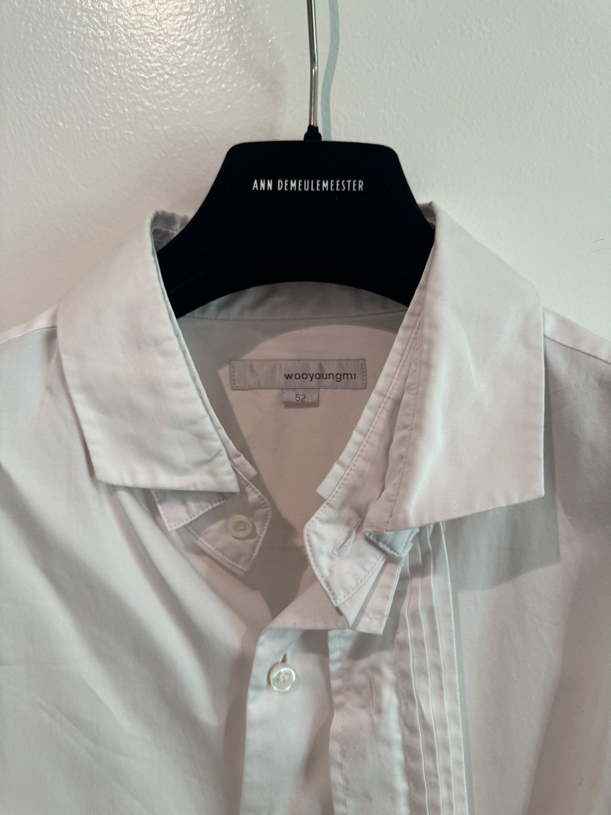 Wooyoungmi Wooyoungmi white Button Up Shirt Size US L / EU 52-54 / 3 - 6 Thumbnail