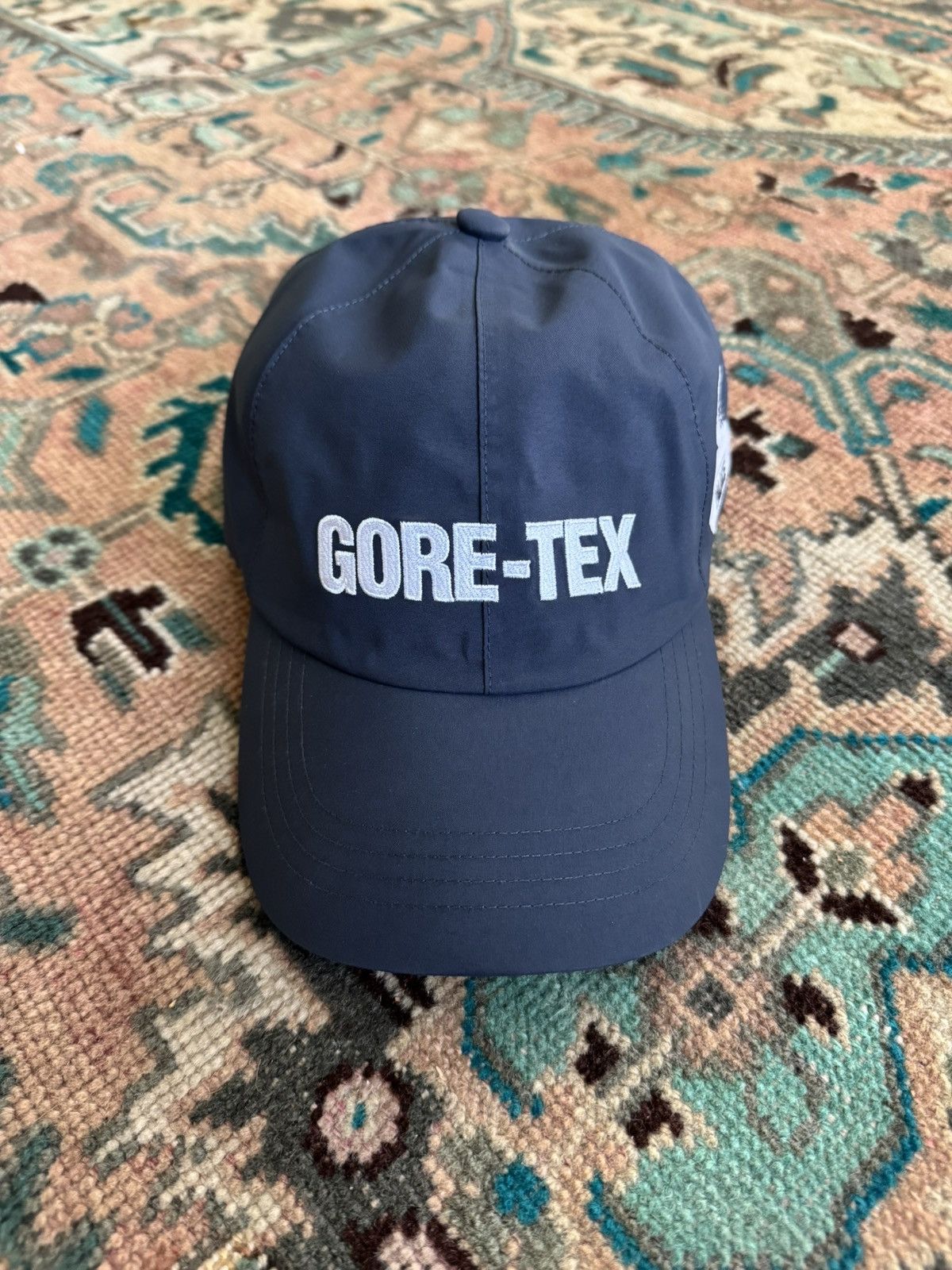 Palace PALACE Goretex logo cap in navy Size ONE SIZE - 1 Thumbnail