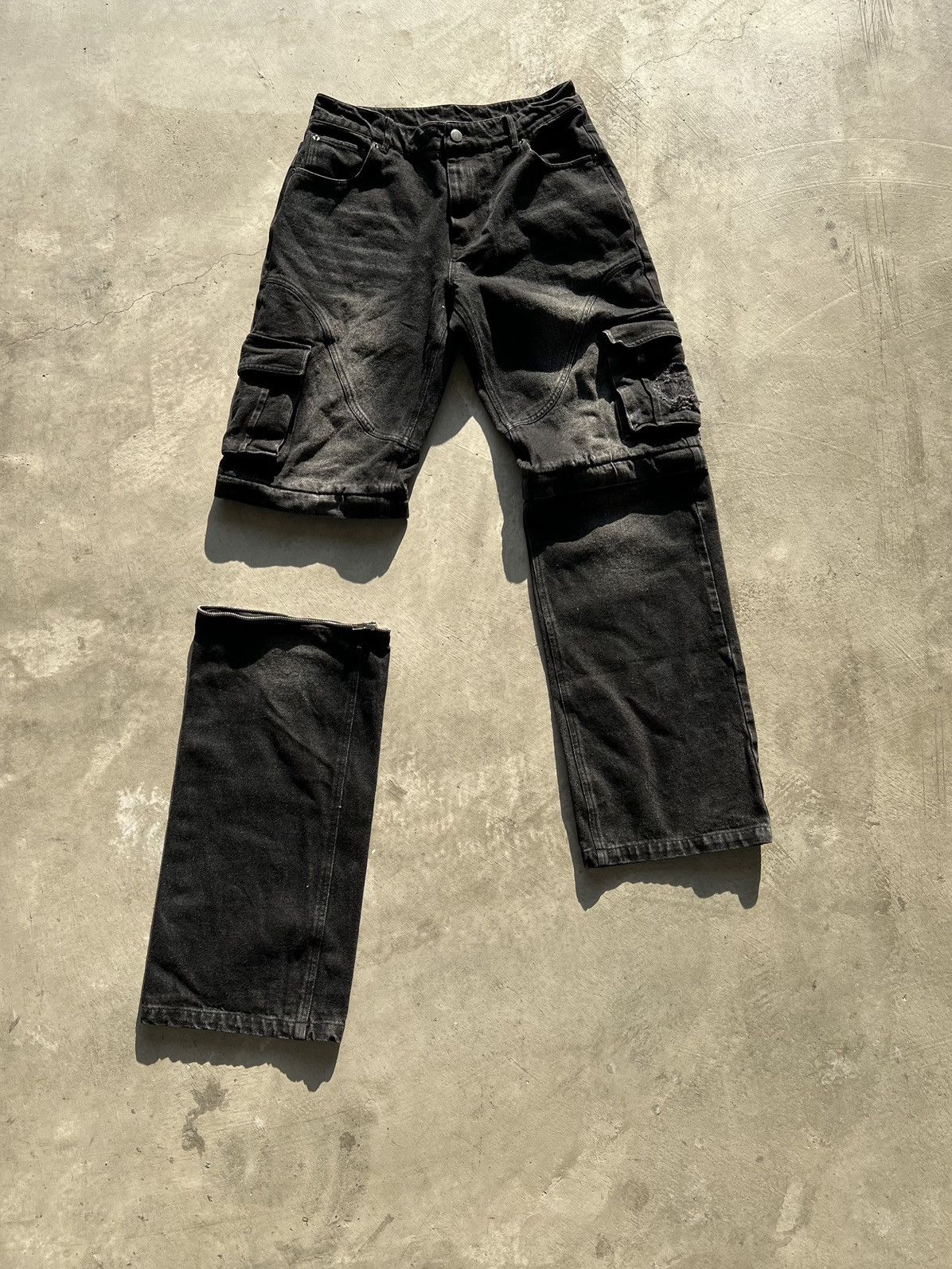 Designer × Vintage JEANS Size US 30 / EU 46 - 4 Thumbnail