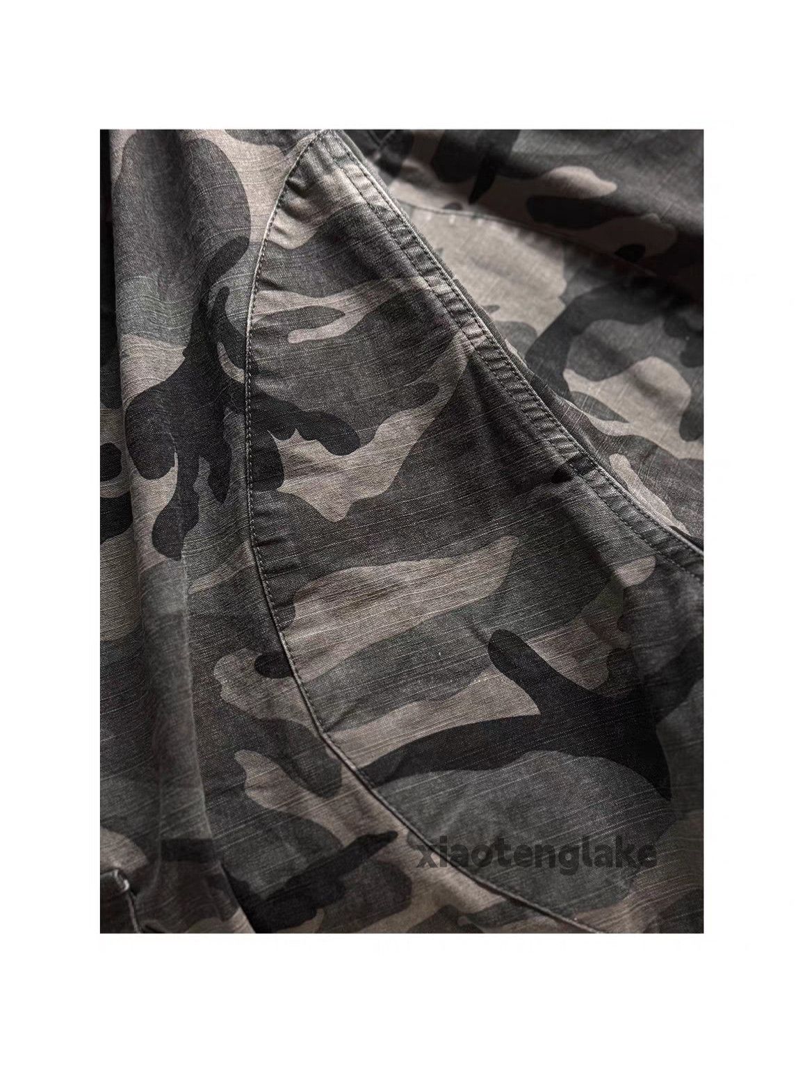 Vintage otl carhartt bape style military outdoor cargo camo pants Size US 36 / EU 52 - 4 Thumbnail