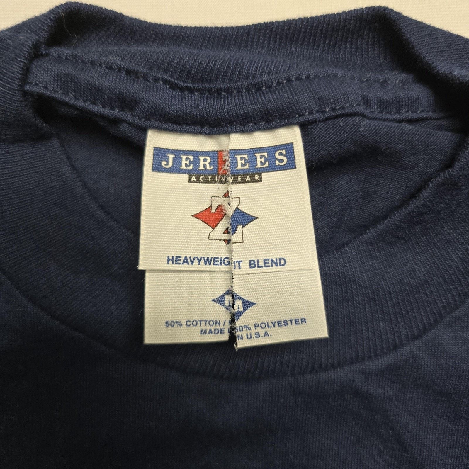 Jerzees Vintage Catch and Release Wisconsin M Navy Fishing Tee Size US M / EU 48-50 / 2 - 4 Thumbnail