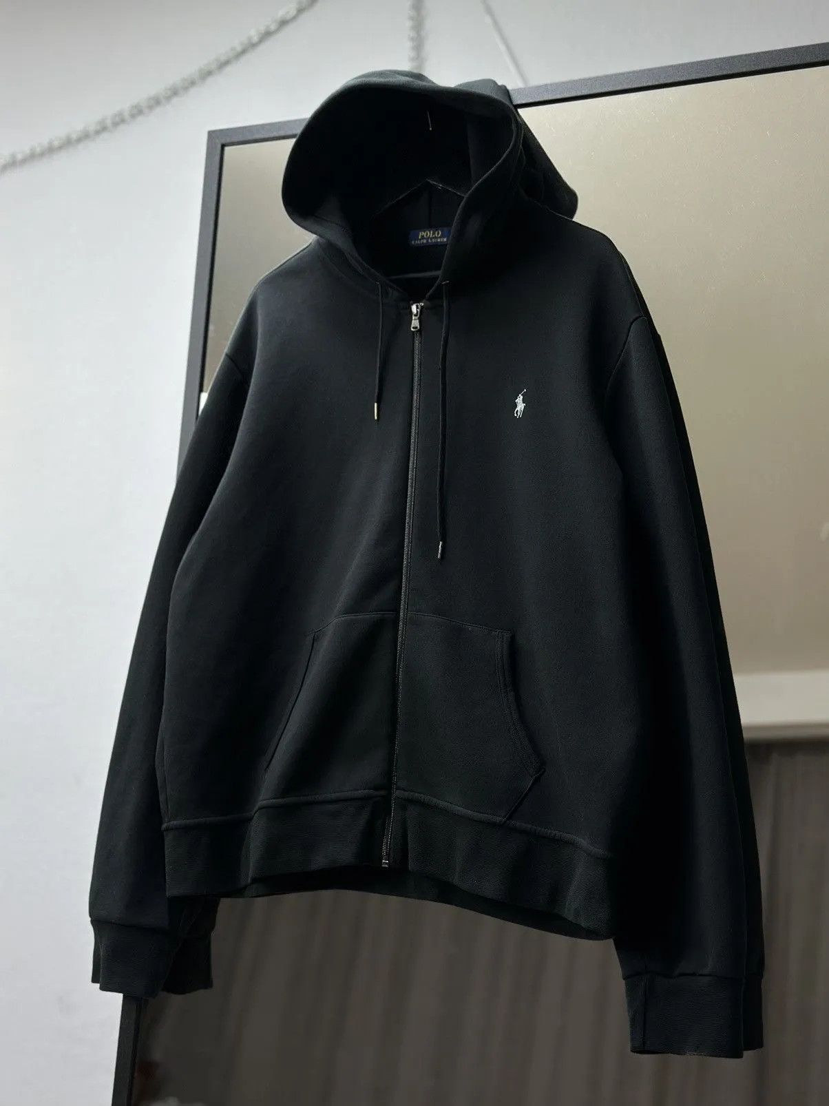 Ralph Lauren Polo Ralph Lauren Black Zip Hoodie Black Oversize Y2K Size US XXL / EU 58 / 5 - 4 Thumbnail