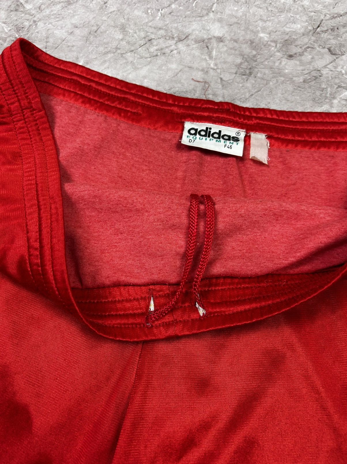 Adidas × Vintage Vintage Red ADIDAS EQUIPMENT 90s SHORTS Size US 34 / EU 50 - 9 Thumbnail