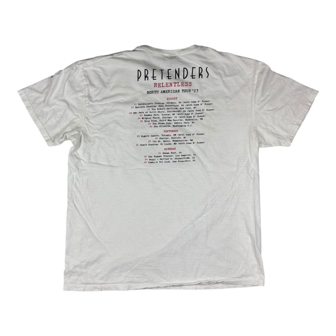 Band Tees The pretenders - Relentless North usa Tour 2023 Size US XL / EU 56 / 4 - 2 Thumbnail