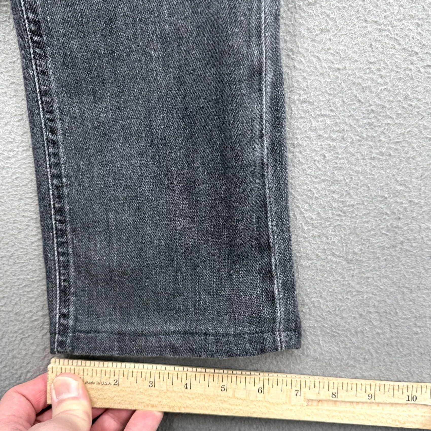 Nudie Jeans Nudie Jeans Co Grim Tim Jeans Mens 33x32 Gray Slim Straight Casual Pants Size US 33 - 7 Thumbnail